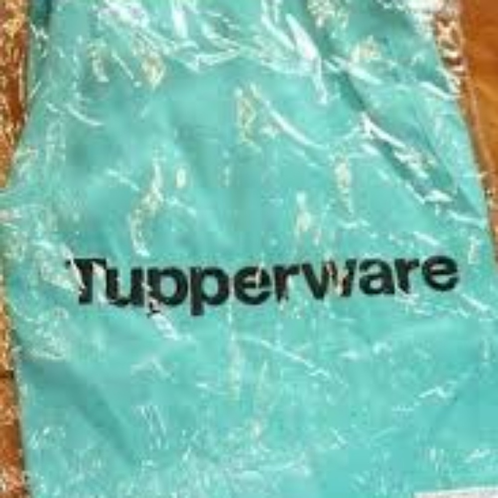 Tupperware Consultant Business Kit Apron Teal New